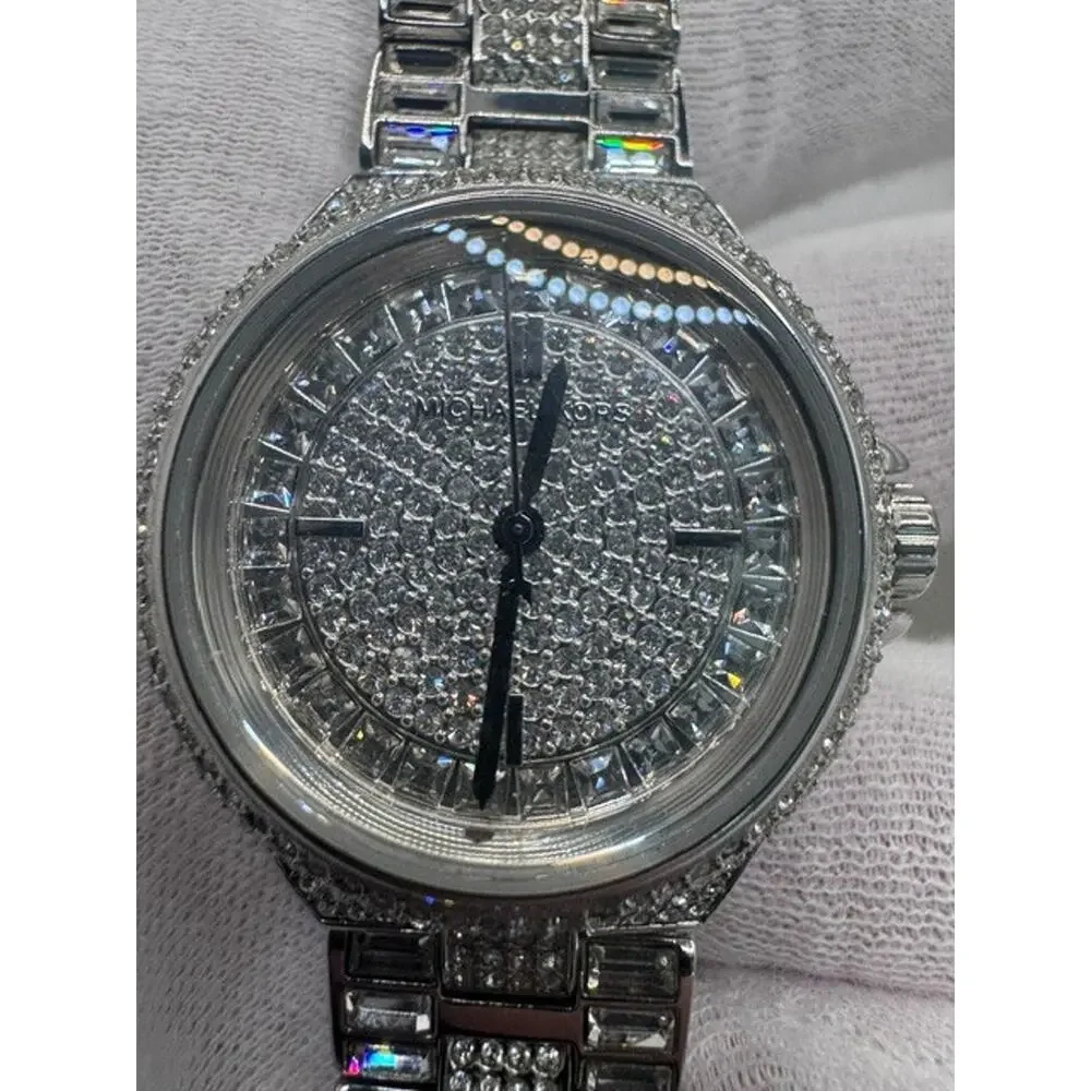 Michael Kors MK5947 Watch In Silver Watch Box Included